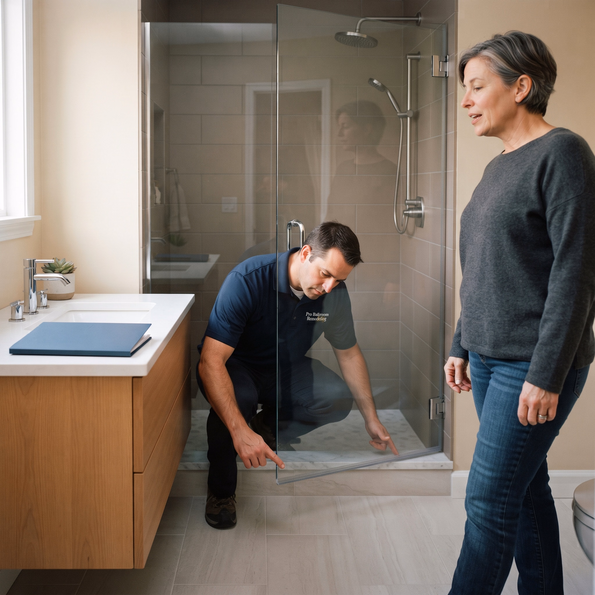 Final Inspection Warranty | San Bernardino Bathroom Project Final Inspection Warranty for a San Bernardino bathroom project.