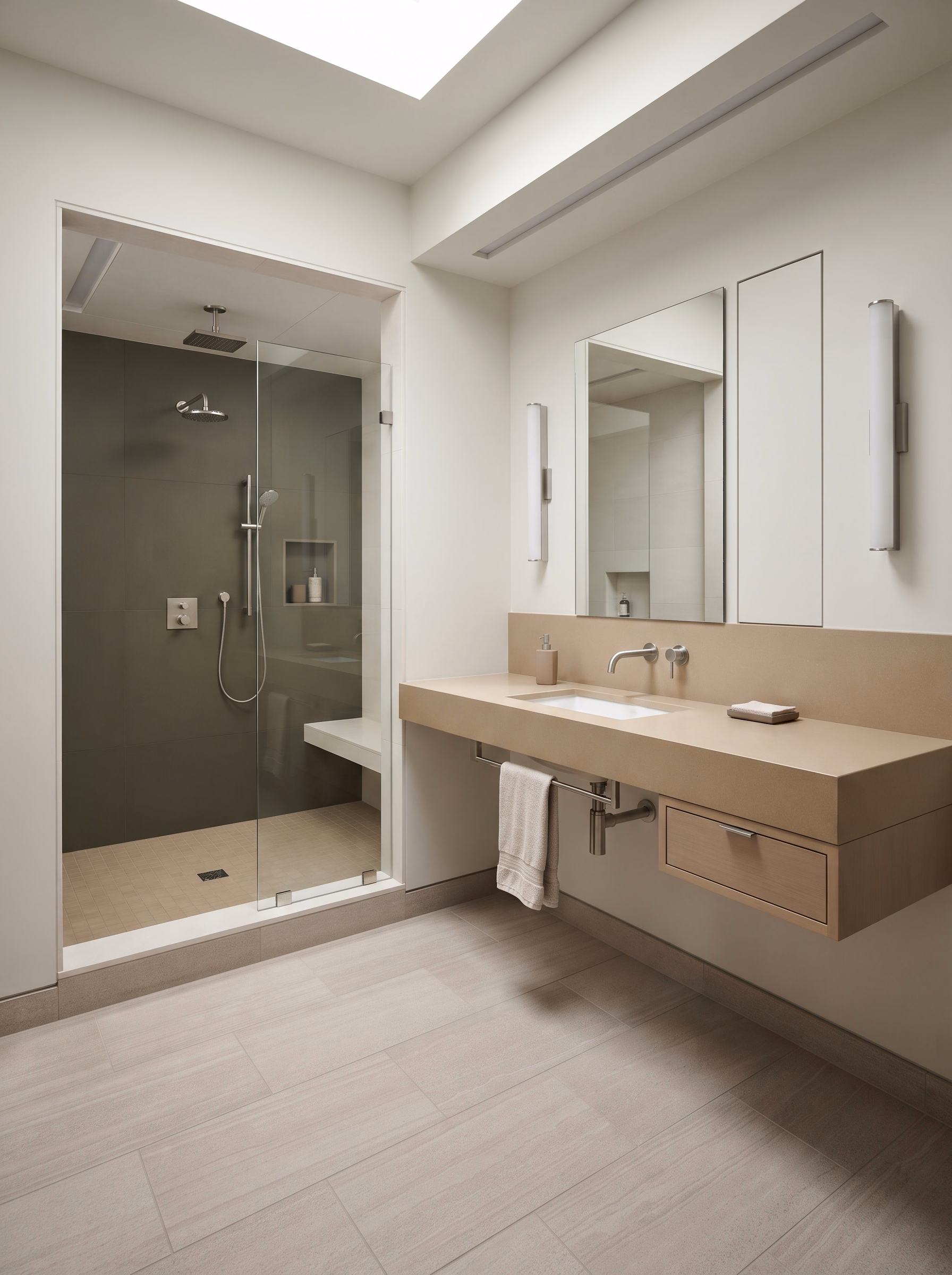Modern Bathroom in San Bernardino.