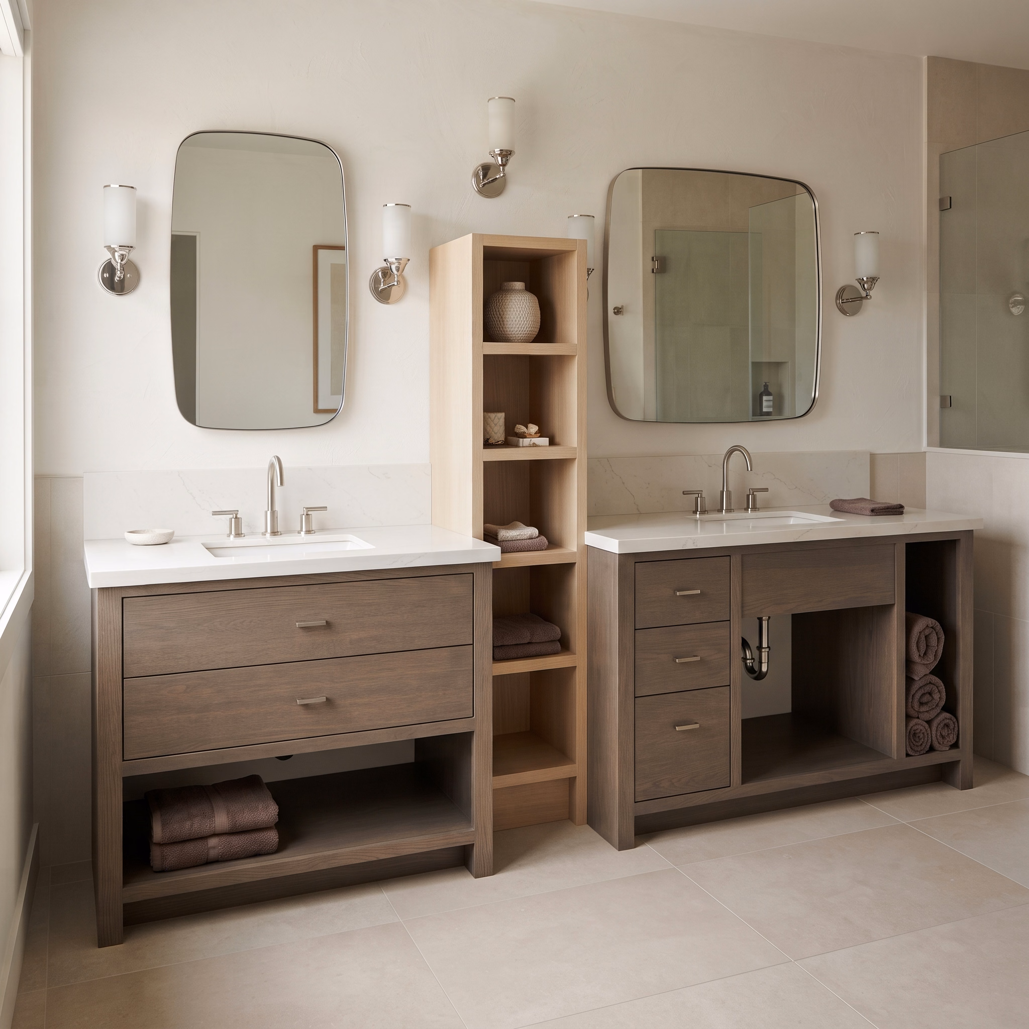 Double Vanity Project Pricing in San Bernardino.