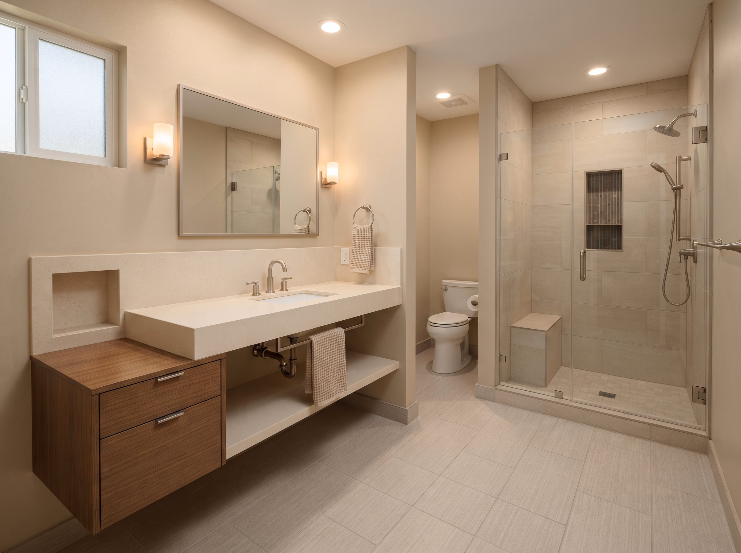 Full Bathroom Remodel Pricing in San Bernardino.