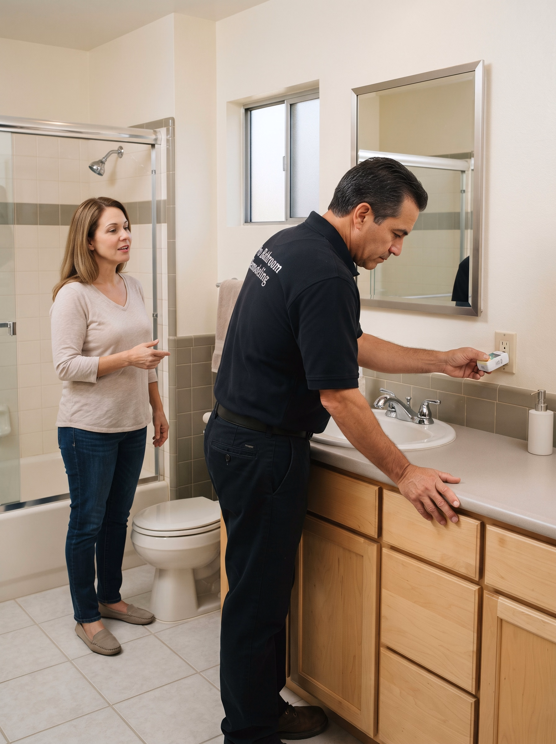 General Bathroom Remodel Questions in San Bernardino.