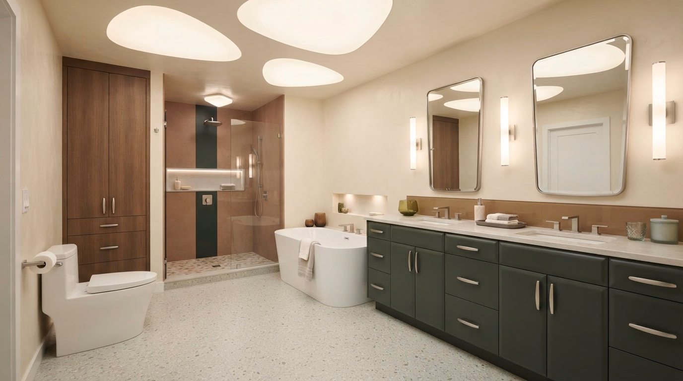 Bathroom Lighting in San Bernardino.