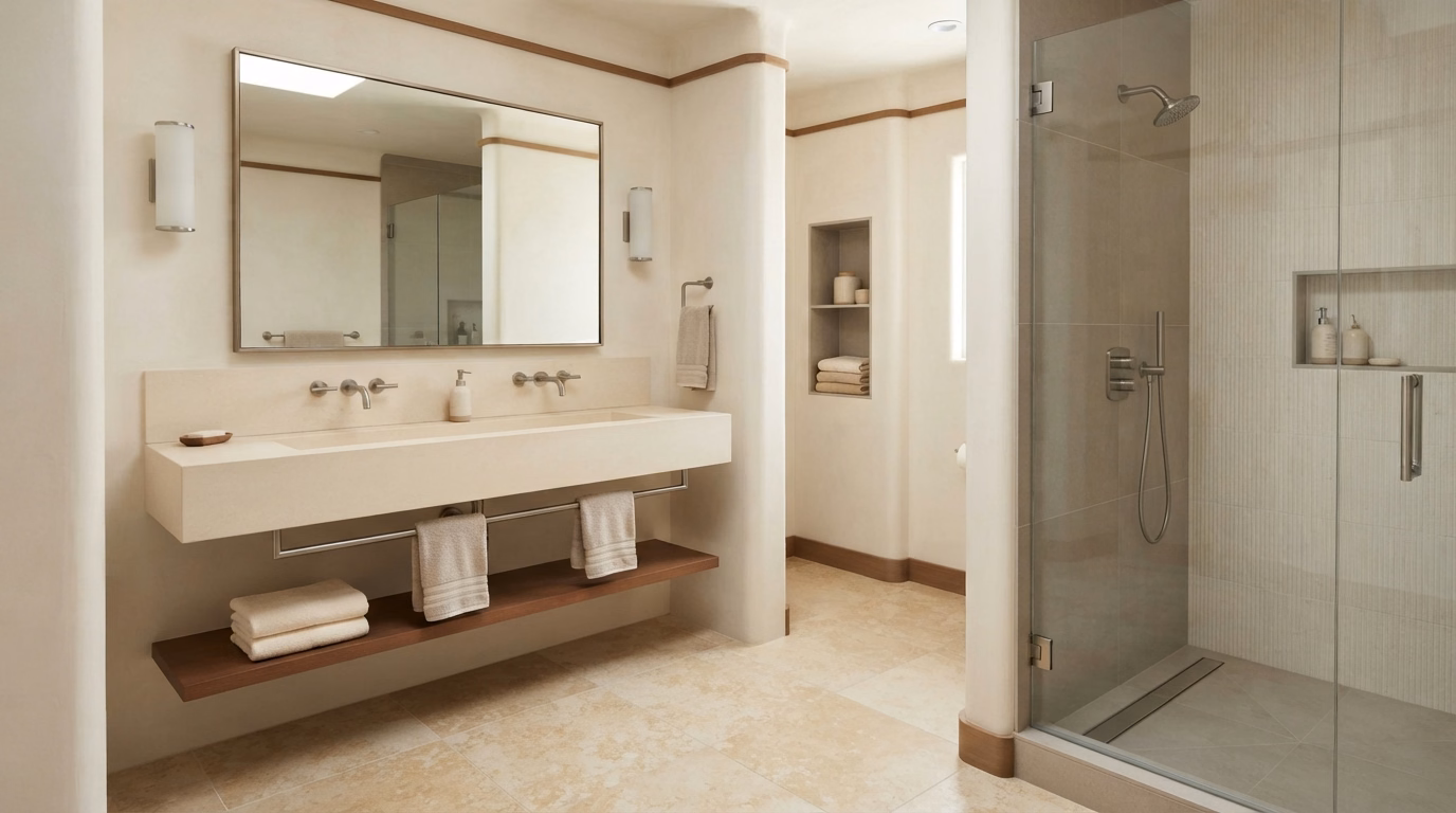 Bathroom Remodel Project Planning in San Bernardino.
