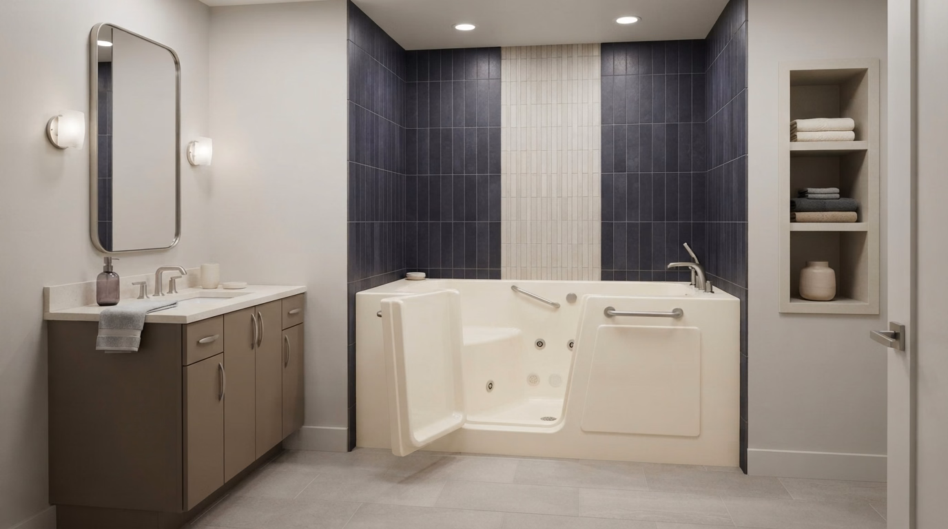 Walk-In Bathtub Option in San Bernardino.