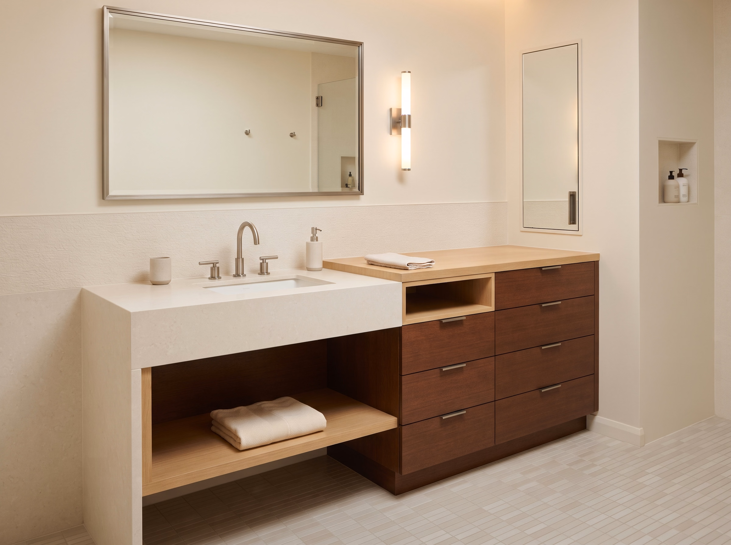 Bathroom Vanity for a San Bernardino County service area.