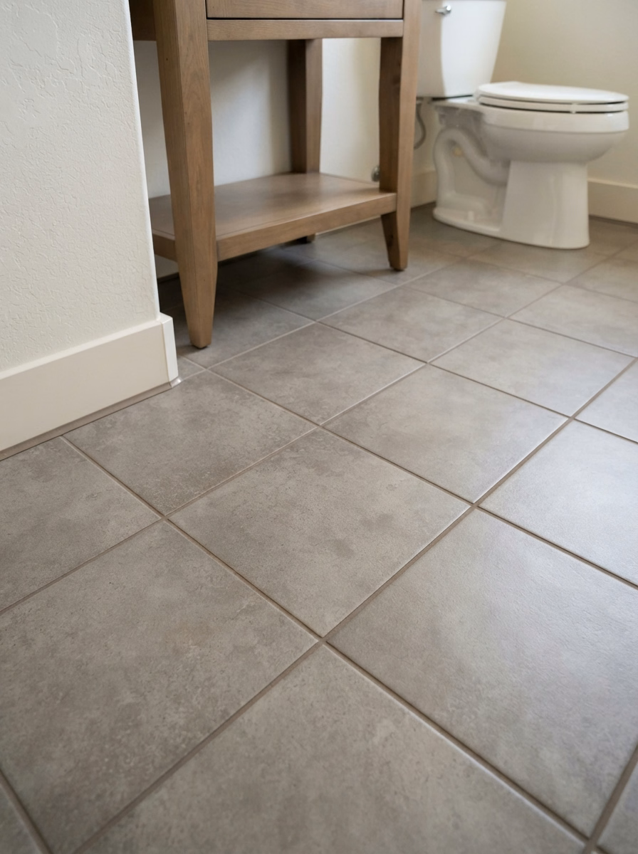Bathroom Flooring Cost Question in San Bernardino.