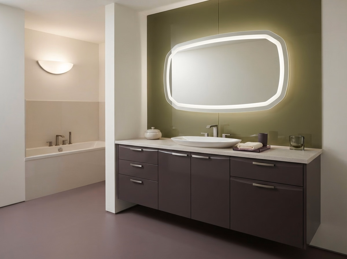 Backlit LED Mirrors in San Bernardino.
