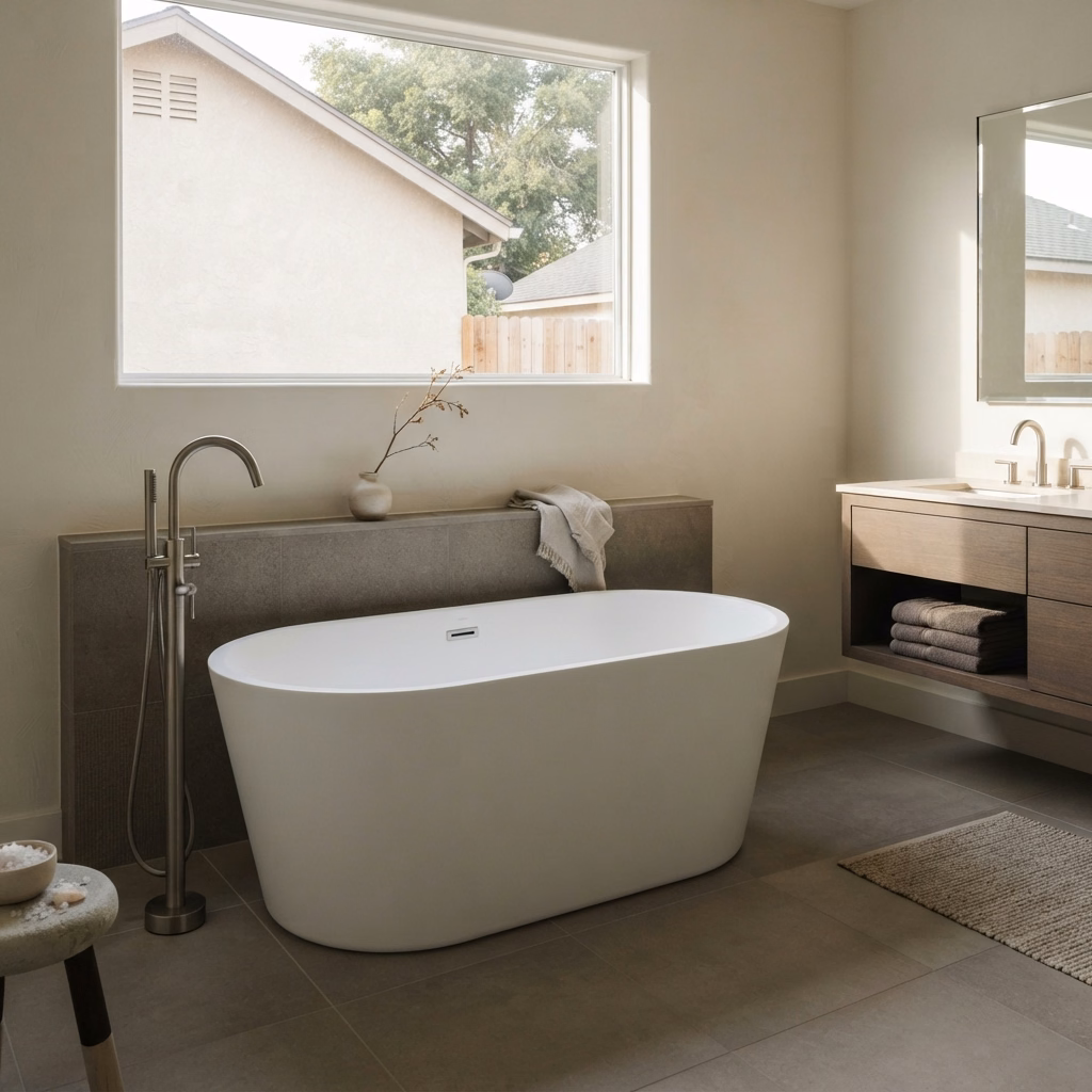 Freestanding Soaking Tub in San Bernardino.