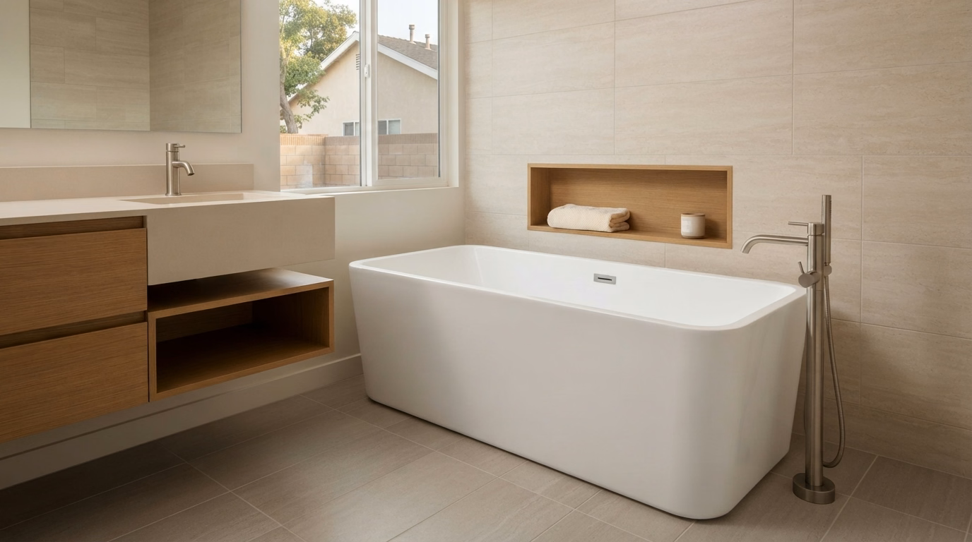 Freestanding Tub in San Bernardino.