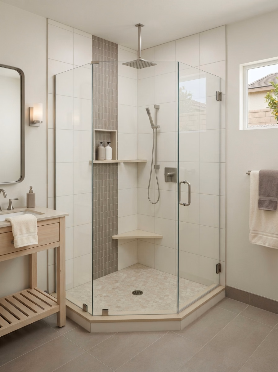 Shower Remodeling Questions in San Bernardino.