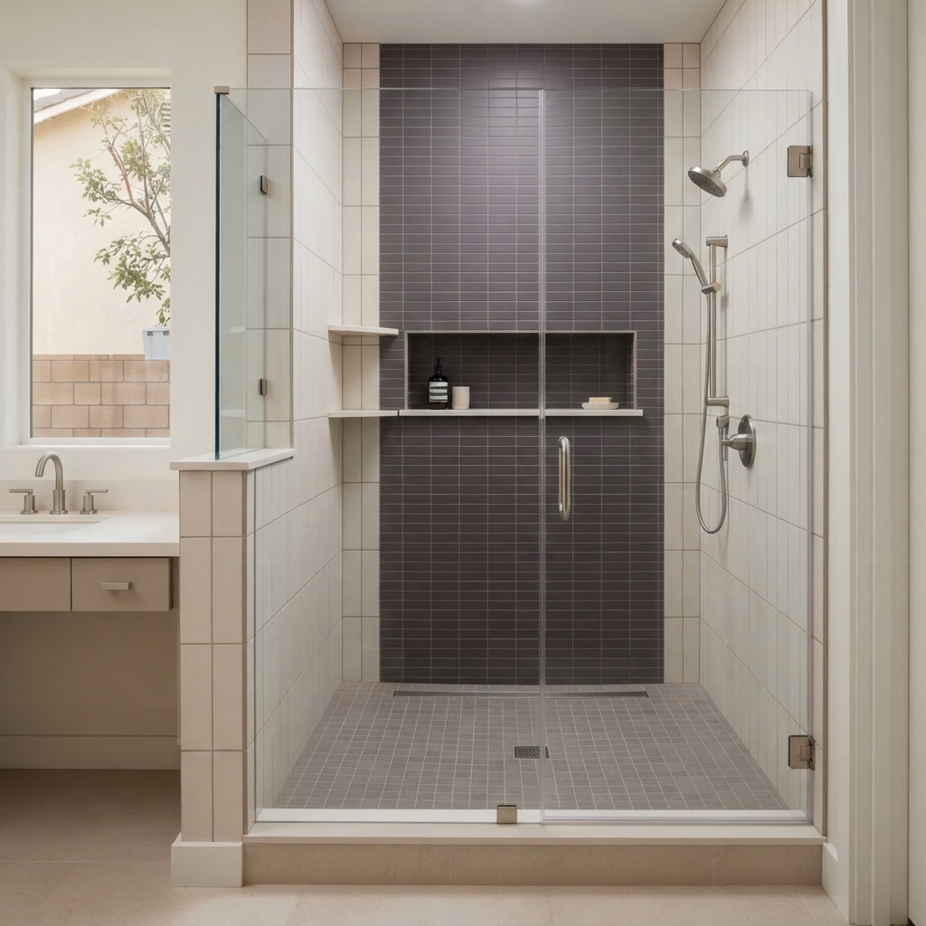 Tile Shower in San Bernardino.