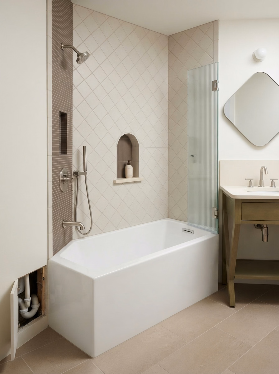 Bathtub Conversion Installation Question in San Bernardino.