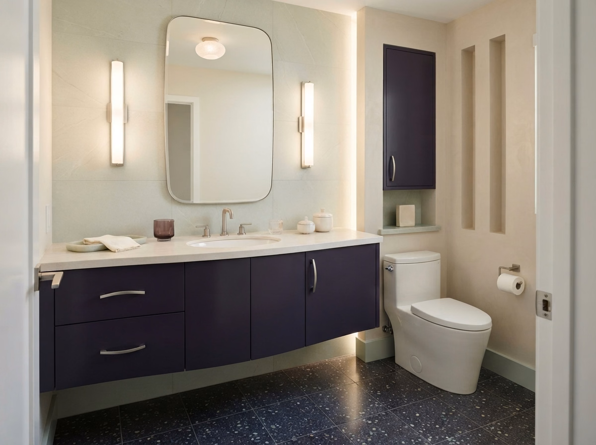 Colton Powder Room in San Bernardino.