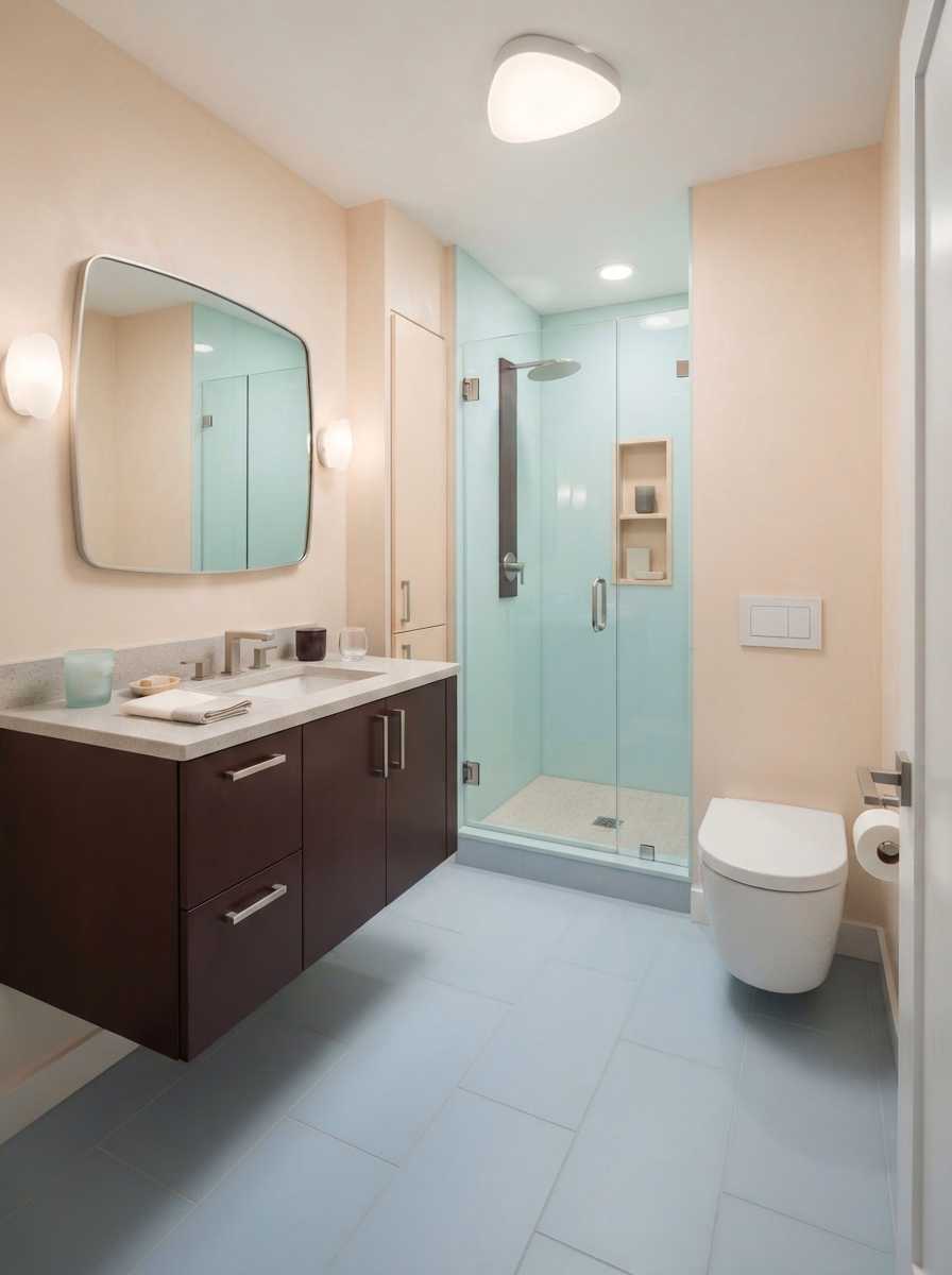 Small Bathroom Remodel Cost Question in San Bernardino.