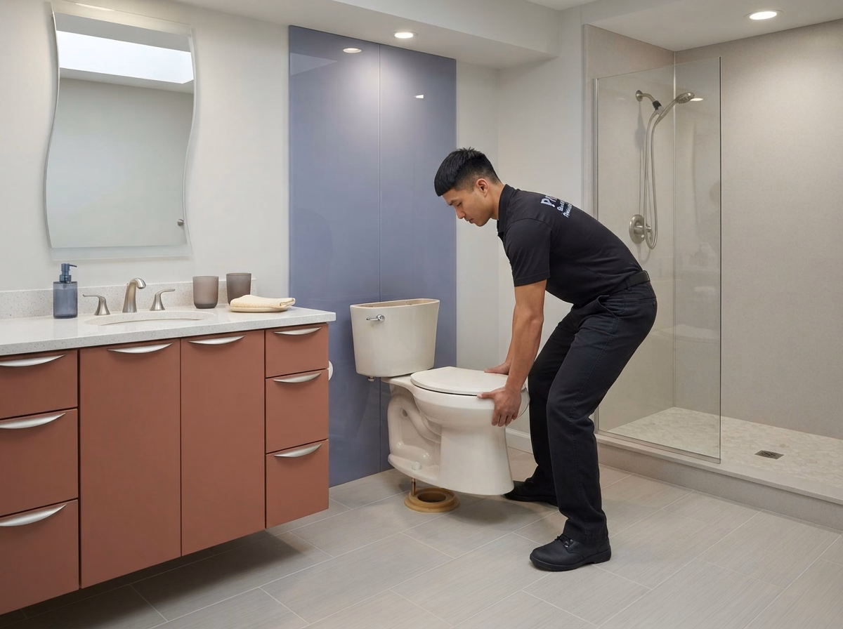 Set Seal New Toilet in San Bernardino.