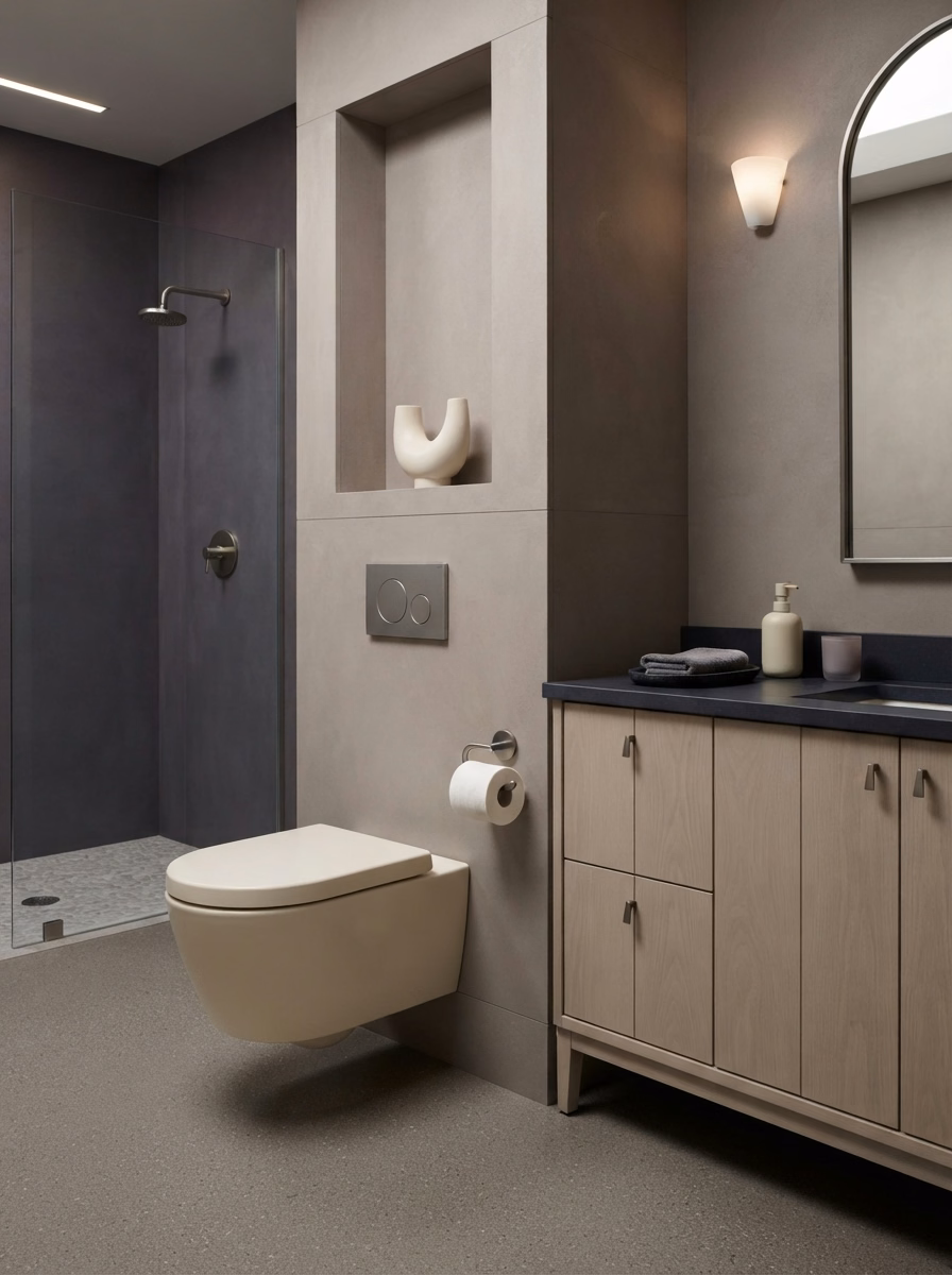 Wall Mounted Toilet in San Bernardino.