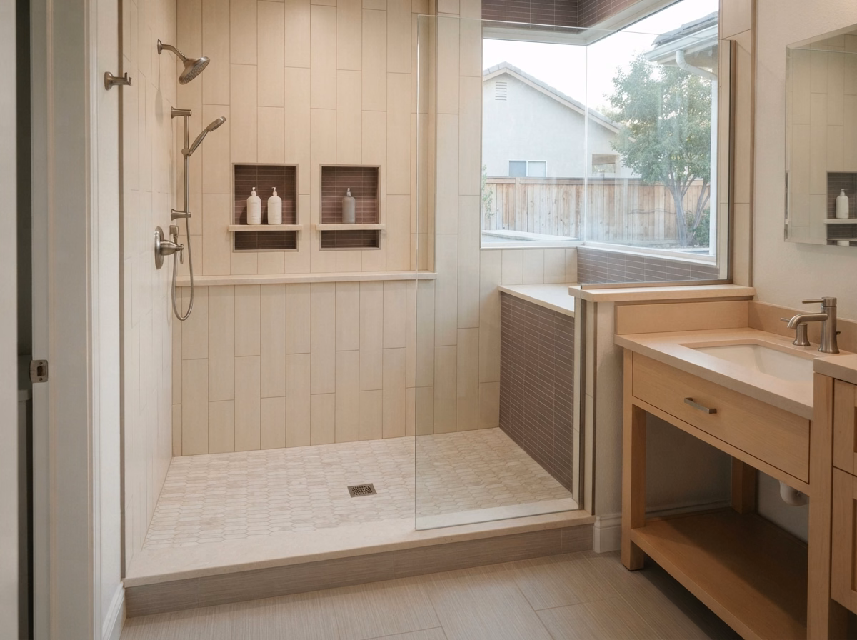 Chino Walk in Shower in San Bernardino.