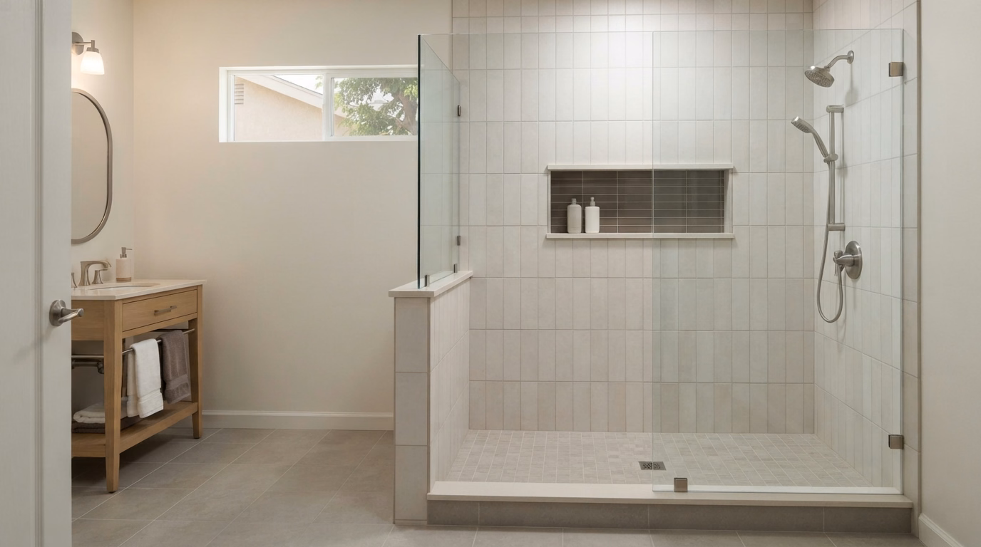 Local Shower Conversion Service Area in San Bernardino.