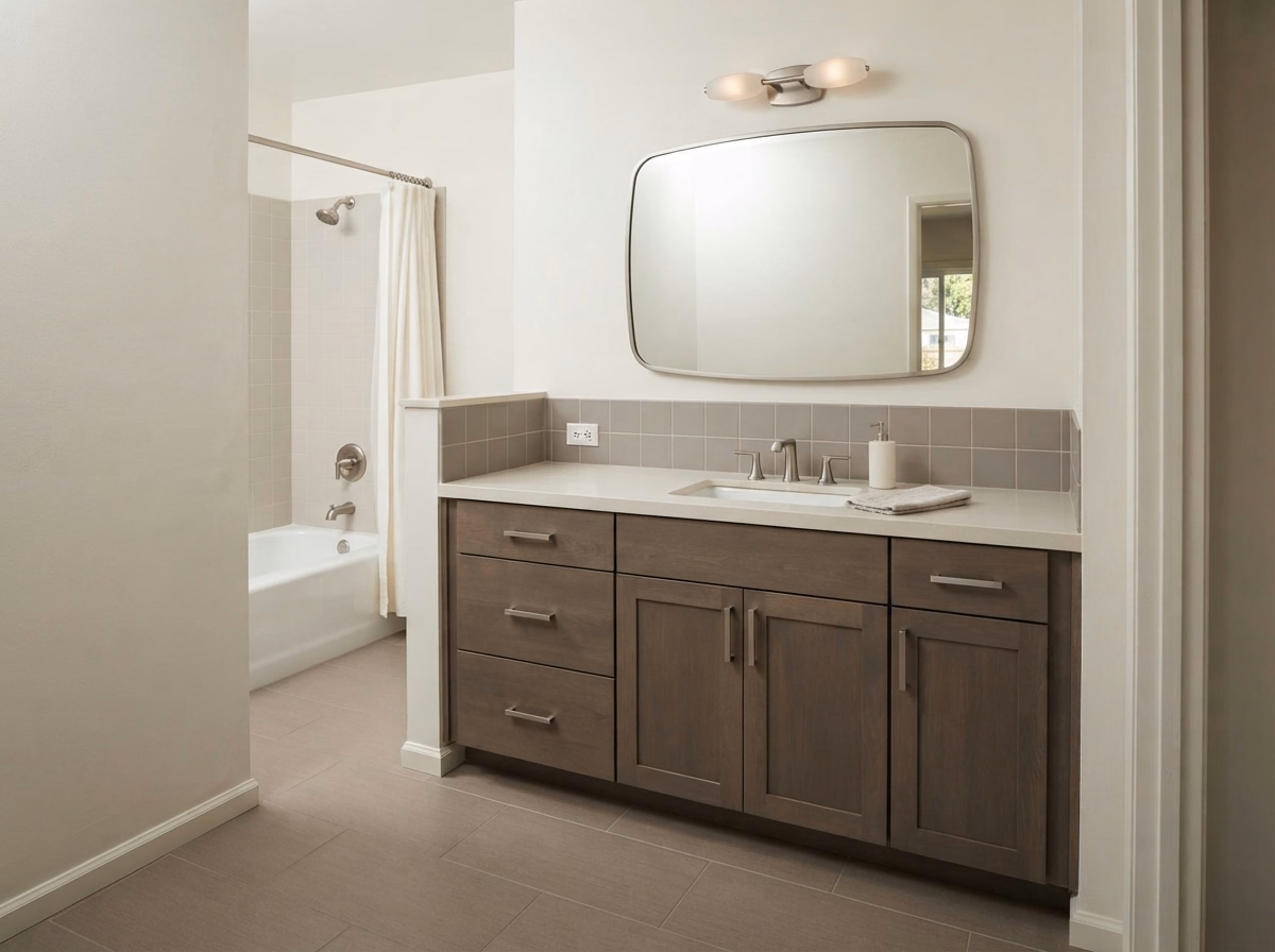 Custom Vanity Sizing in San Bernardino.