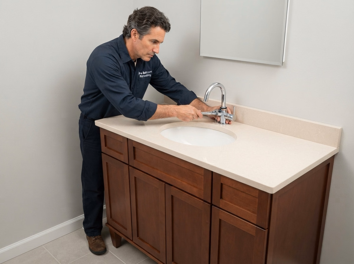 Sink Faucet Installation in San Bernardino.