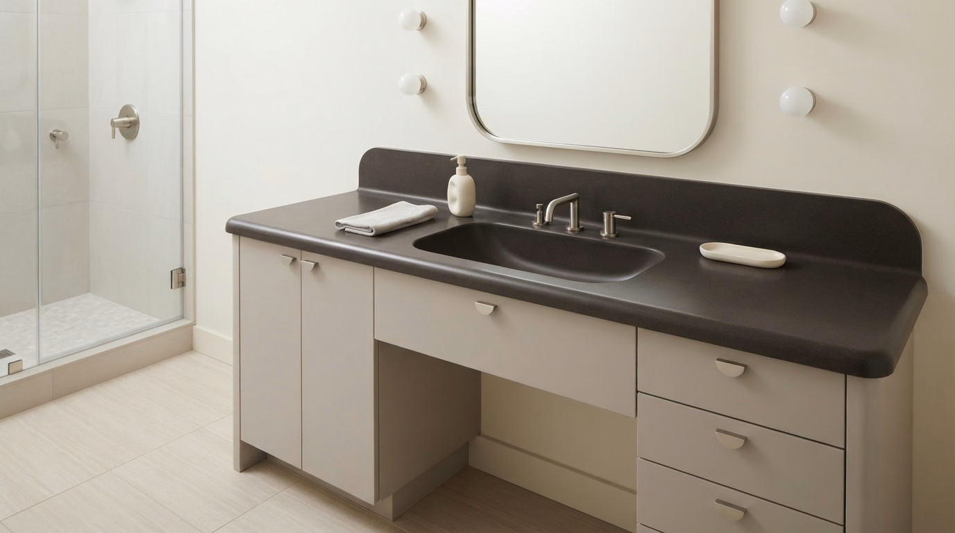 Solid Surface Countertop in San Bernardino.