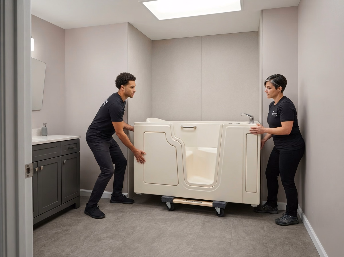 Walk-In Tub Installation Process in San Bernardino.