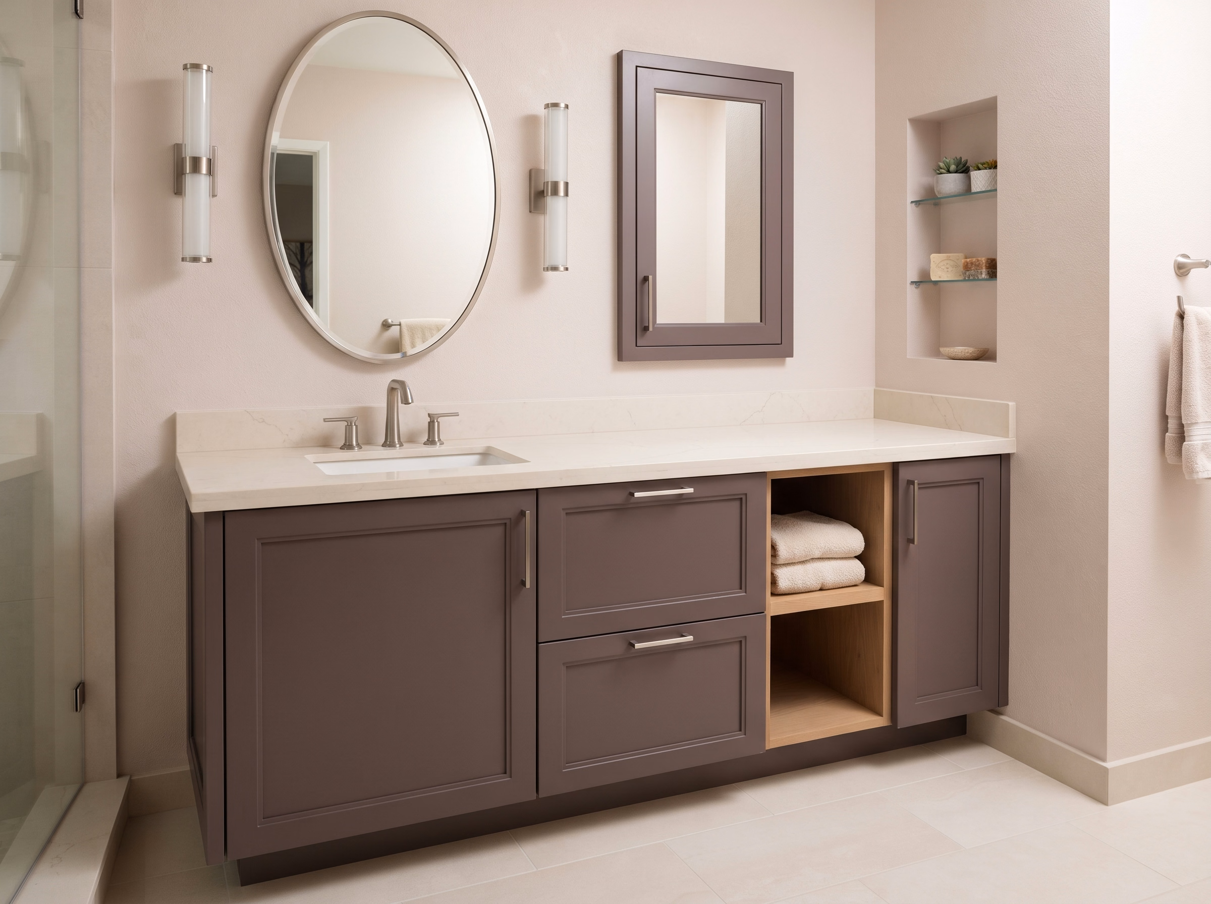Vanity and Sink Upgrade in San Bernardino.